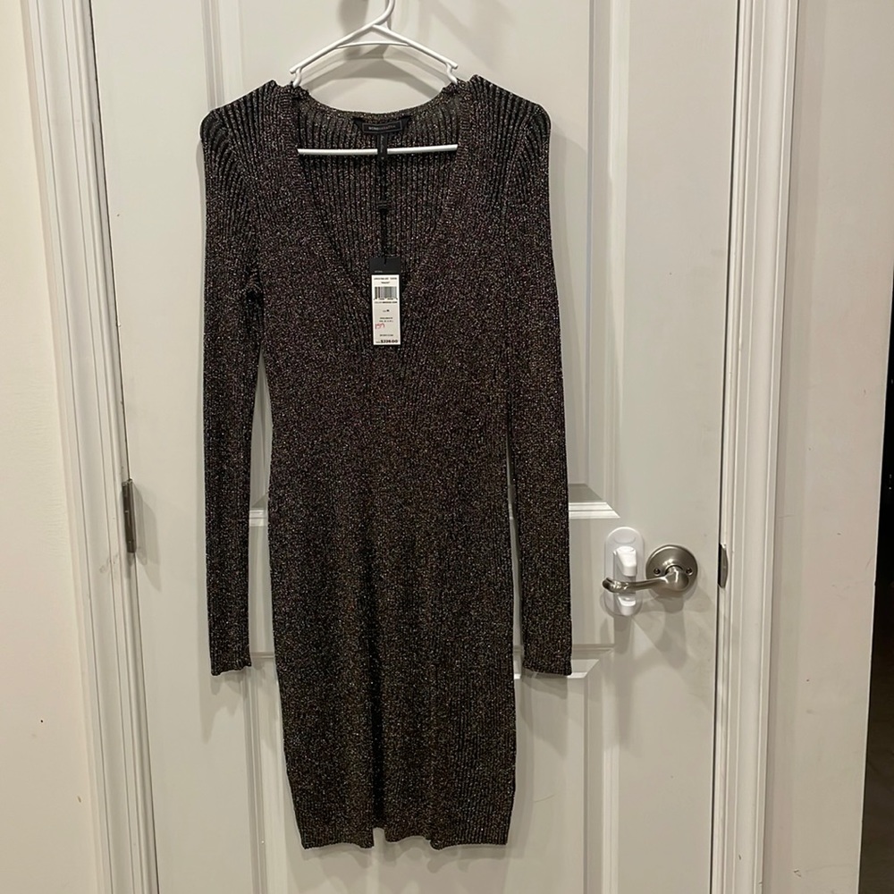 BCBG Maxazria Black/Gold dress